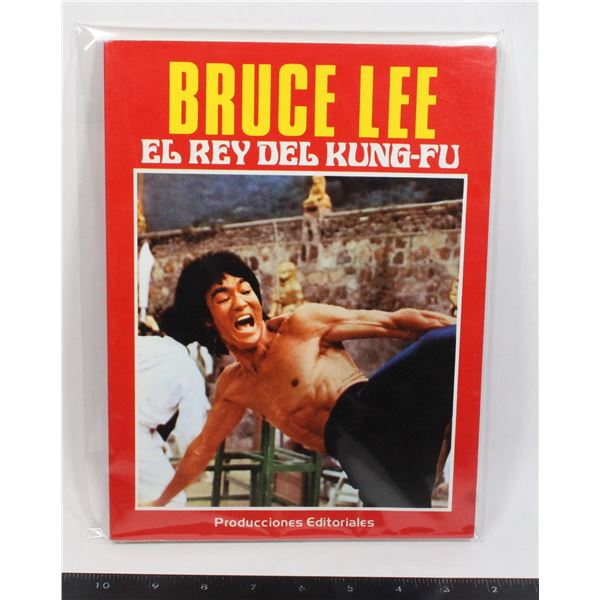 #522 Spanish Bruce Le El Rey Del Kung-Fu Book