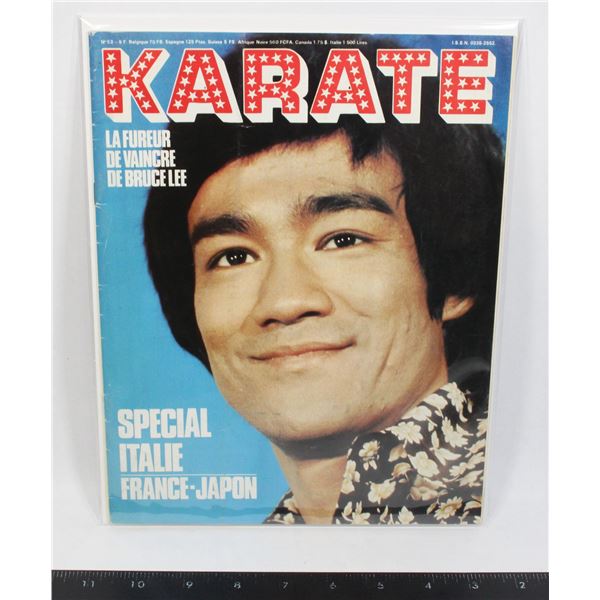 #523 Karate Magazine Bruce Lee Belgian