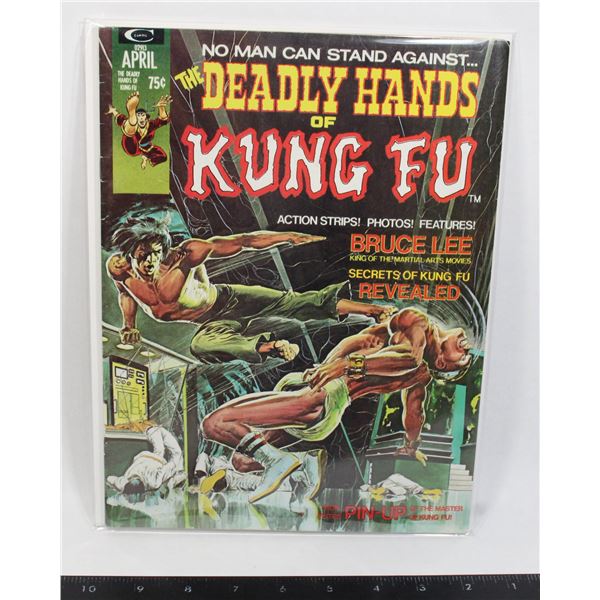 #532 Curtis Comics The Deadly Hands of Kung Fu #1