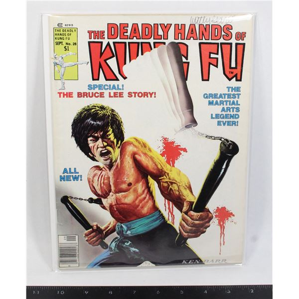 #536 Curtis The Deadly Hands of Kung Fu #28 Worn