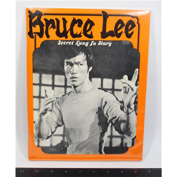 #538 Bruce Lee Secret Kung Fu Diary Vintage Book