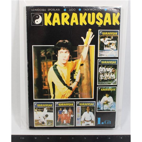 #539 Turkish Language Vintage Bruce Lee Magazine