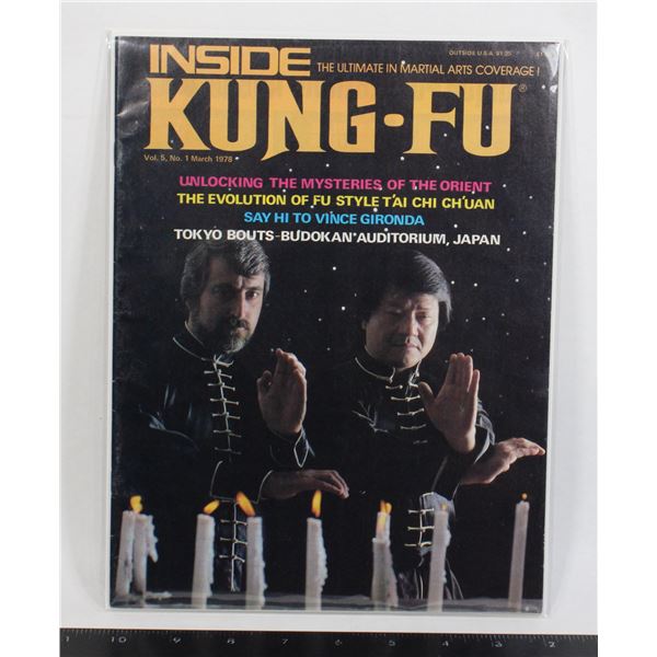 #554 Inside Kung-Fu Magazine Vol  5 #1 March 1978