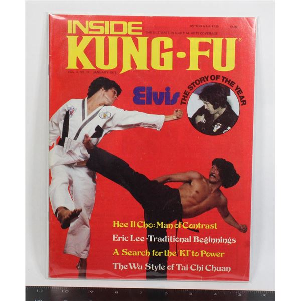 #558 Elvis Inside Kung-Fu Vol 4 #11 January 1978