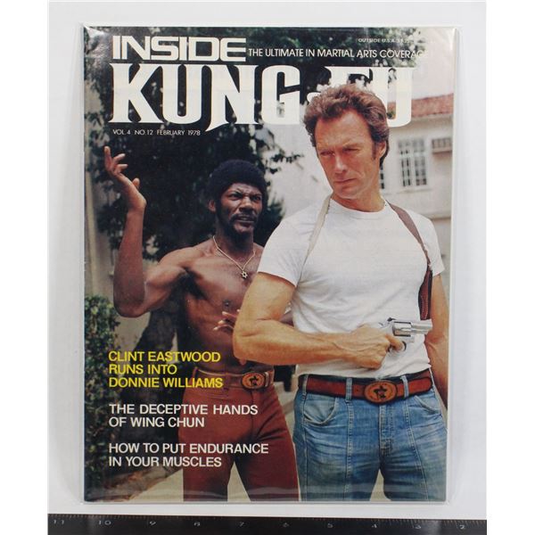 #559 Clint Eastwood Inside Kung-Fu Vol 4 #12 1978