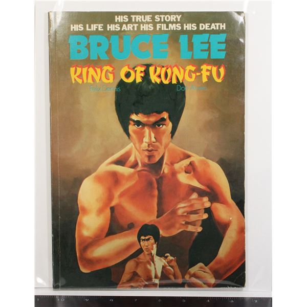 #564 Bruce Lee King of Kung-Fu Book Softcover