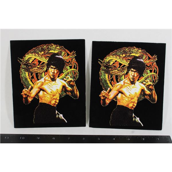#594 Vintage Velvet Bruce Lee Decal Picture 6 X 5