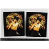 Image 1 : #594 Vintage Velvet Bruce Lee Decal Picture 6 X 5