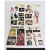 Image 1 : #603 Vintage Unused Bruce Lee Sticker Sets #1-4