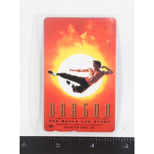 #613 Dragon The Bruce Lee Story Phone Card