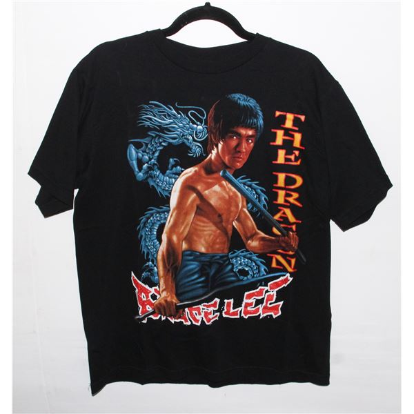 #621 Bruce Lee T-Shirt Large Size Heavy Metal Tag