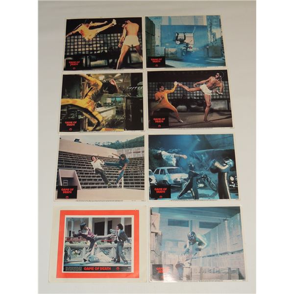 #641 1979 Game of Death 8 Movie Lobby Cards