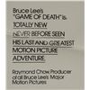 Image 3 : #642 1979 Game of Death Movie Poster 41 x 27