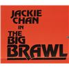 Image 2 : #644 1980 Jackie Chan The Big Brawl Poster 41x27
