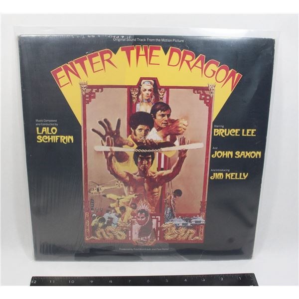 #655 Vinyl Record Enter The Dragon Soundtrack
