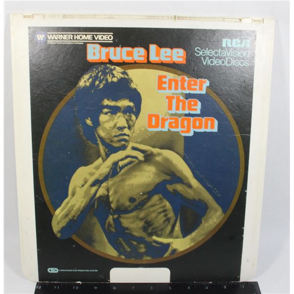 #657 RCA Videodisc Bruce Lee Enter The Dragon