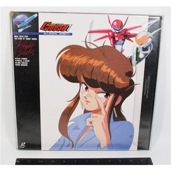 #676 Japanese Anime Laserdisc Bubble Gun Crash 1