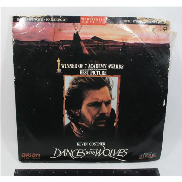 #692 Laserdisc Movie Dances with Wolves 1990