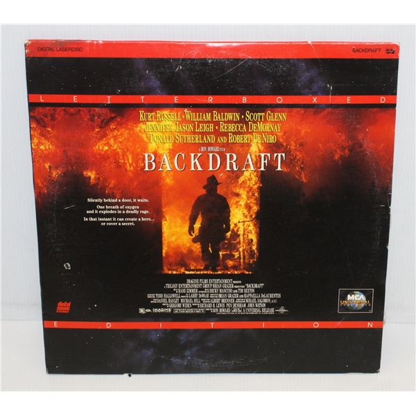 #693 Laserdisc Movie Backdraft 1991
