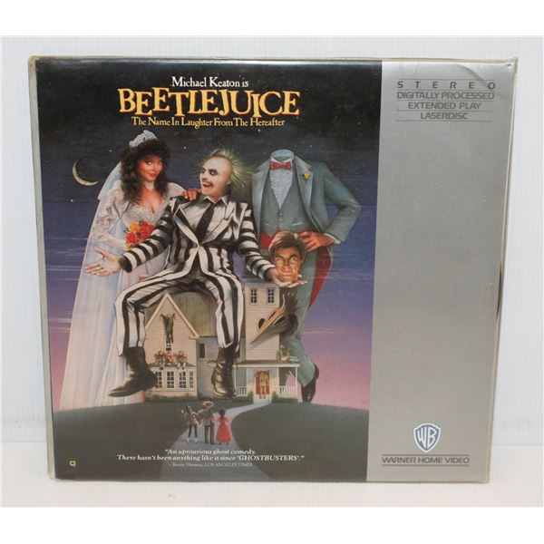 #695 Laserdisc Movie Beetlejuice 1989