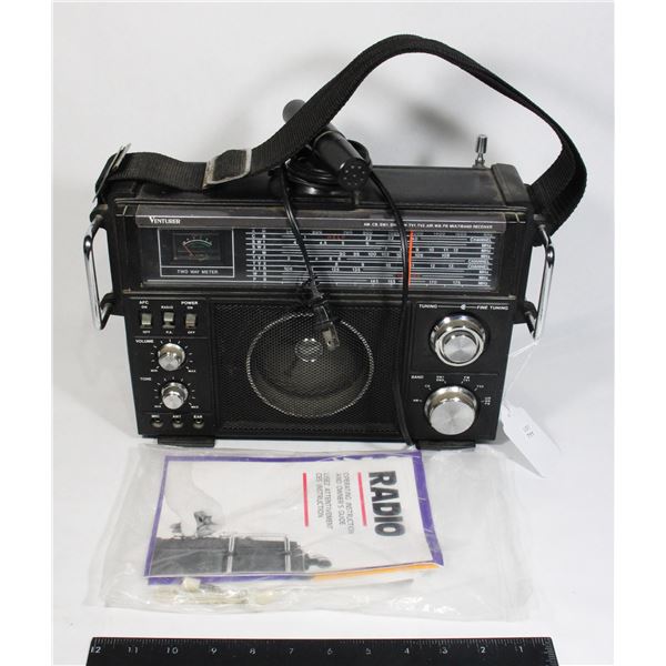 #711 Venturer Multi Band Receiver Radio Works!