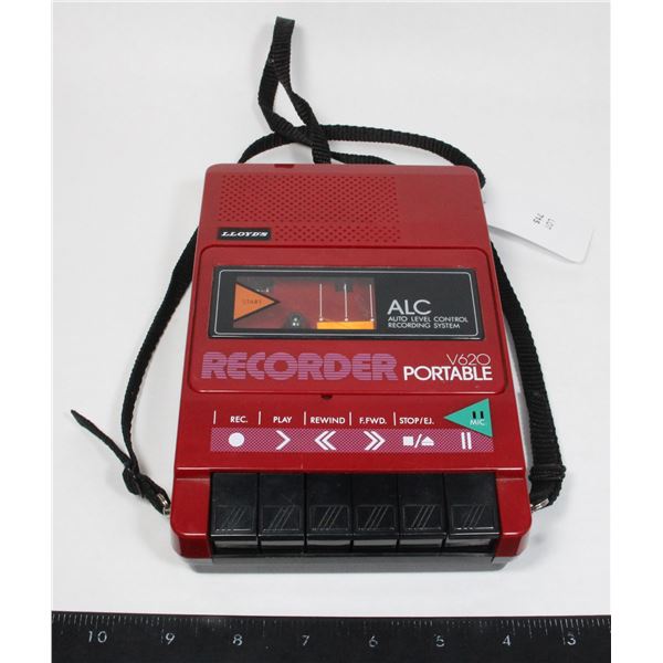#715 LLOYD'S v620 Portable Recorder Cassettes