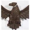 Image 2 : #736 Large Metal Wall Eagle 25 x 7 Inches