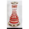 Image 1 : #737 Vintage 1970's-80's Glass Flower Vase