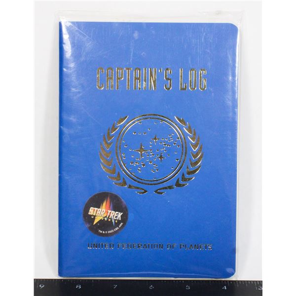#779 Captain's Log Star Trek Booklet Notebook