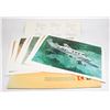 Image 2 : #781 Canada Pacific Air Plane Print Set of 6