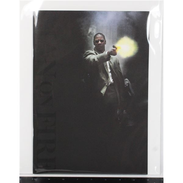 #828 Japanese Movie Booklet Man on Fire 2004