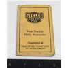Image 1 : #837  Vintage Stelco Scale Free Pipe Pocket Book