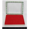 Image 1 : #838 Vintage Chinese Display Case Glass Lid 7x5