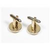 Image 2 : #850 Vintage Jewelry Men's Cufflinks