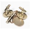 Image 2 : #856 Vintage Men's Tie Clip and Cufflink Set