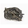 Image 2 : #859 Antique German Pin Alpine Edelweiss Hiking