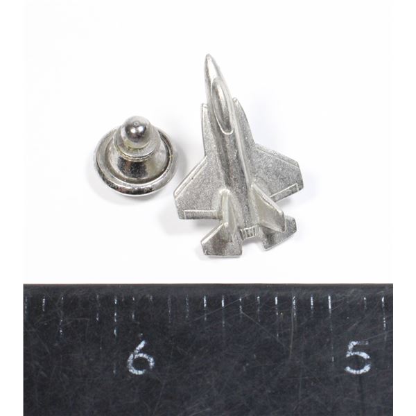 #864 Vintage Fighter Jet Men's Pin