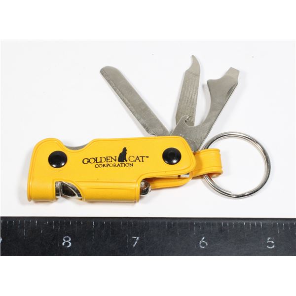 #875 USA 95 Golden Cat Corporation Pocket Knife