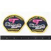 Image 1 : #881 Calgary Transit Supervisor Patch Set of 2