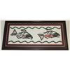 Image 1 : #887 First Nations Art Salmon Signed Patrick Amos