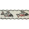 Image 2 : #887 First Nations Art Salmon Signed Patrick Amos