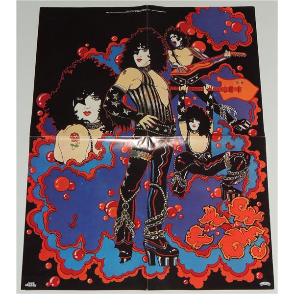 #890 1978 Kiss Poster Paul Stanley Star Child