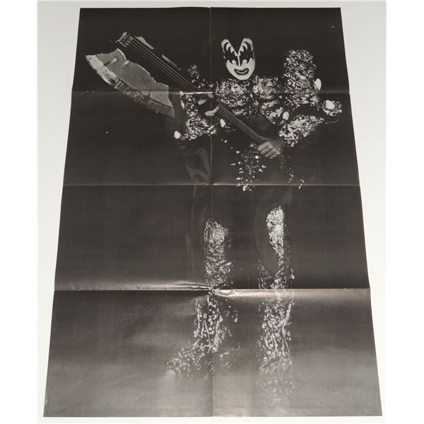 #892  1979 KISS Gene Simmons The Demon Poster
