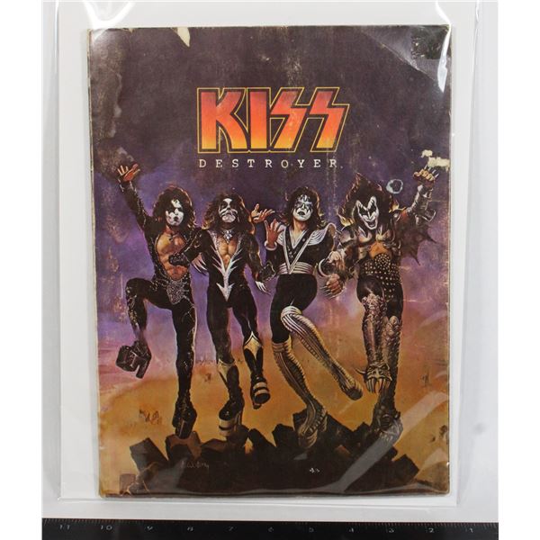 #898 1976 KISS Destroyer Guitar Songbook