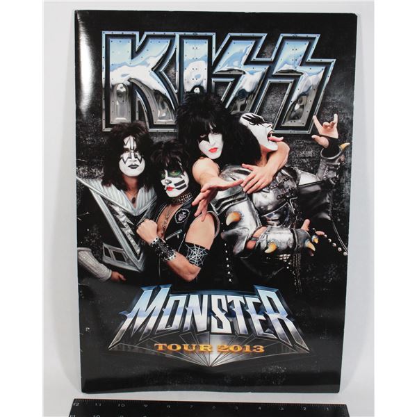 #912 KISS Monster Tour 2013 Tour Program Large