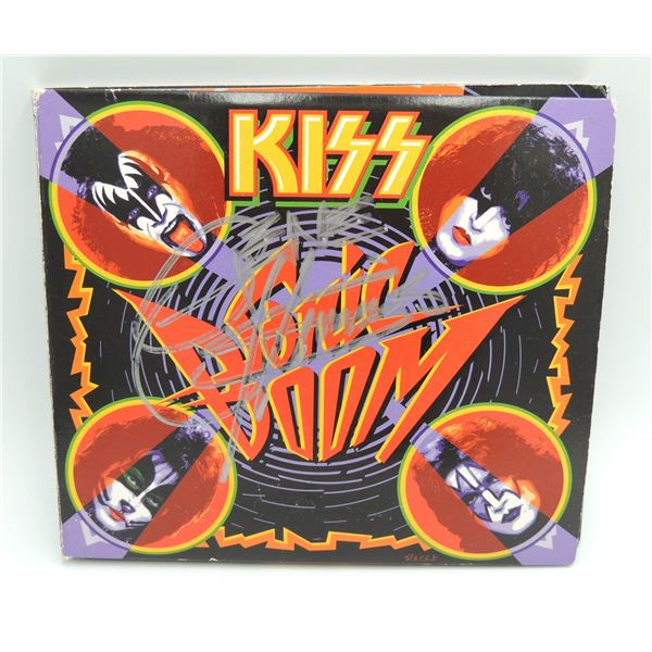 #913 Signed Gene Simmons KISS Sonic Boom CD