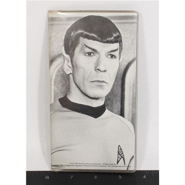 #923 Spock Vulcan Star Trek 1991 Wallet Book