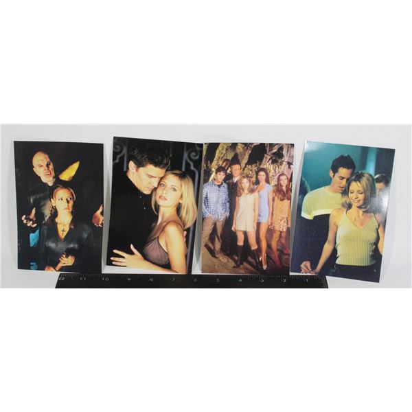 #925 Set of 4 Buffy The Vampire Slayer Cards 1999