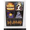 Image 1 : #952 Unused Def Leppard Concert Sticker Sheet