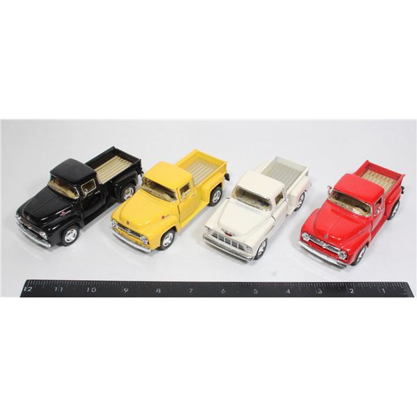 #962 Lot Diecast Ford Chevy Vintage Trucks 1900's